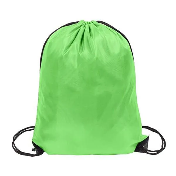 210D Jumbo Drawstring Backpack (Q286822)