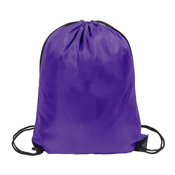 210D Jumbo Drawstring Backpack (Q286822)