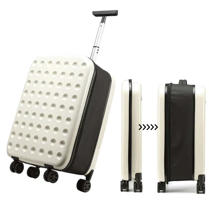 360° Foldable Travel Suitcases with Wheels