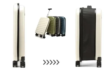 360° Foldable Travel Suitcases with Wheels