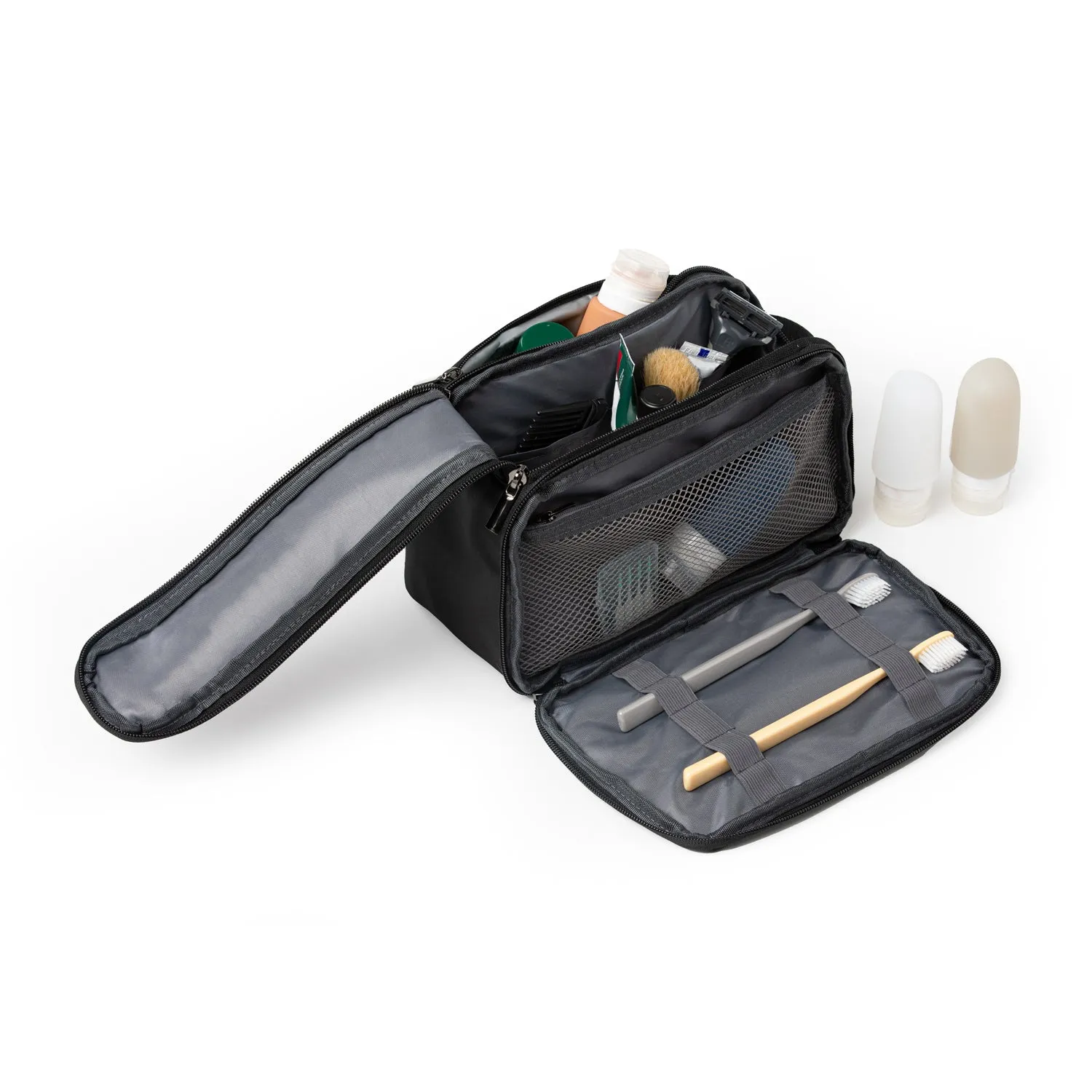 Brookstone Large Travel Storage Bag for Cosmetics - Toiletries Pouch