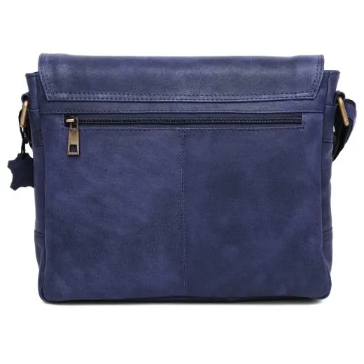 CAISTOR Leather Messenger Bag for Men