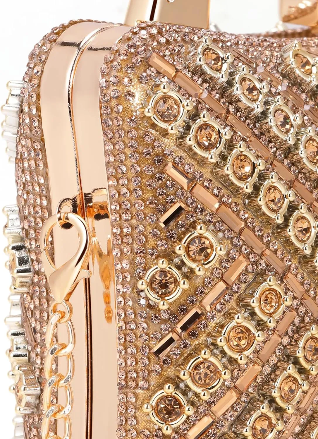 Clutch Purses for Women, Formal Evening Bag, Sparkly Rhinestone Purse for Party, Prom, Wedding