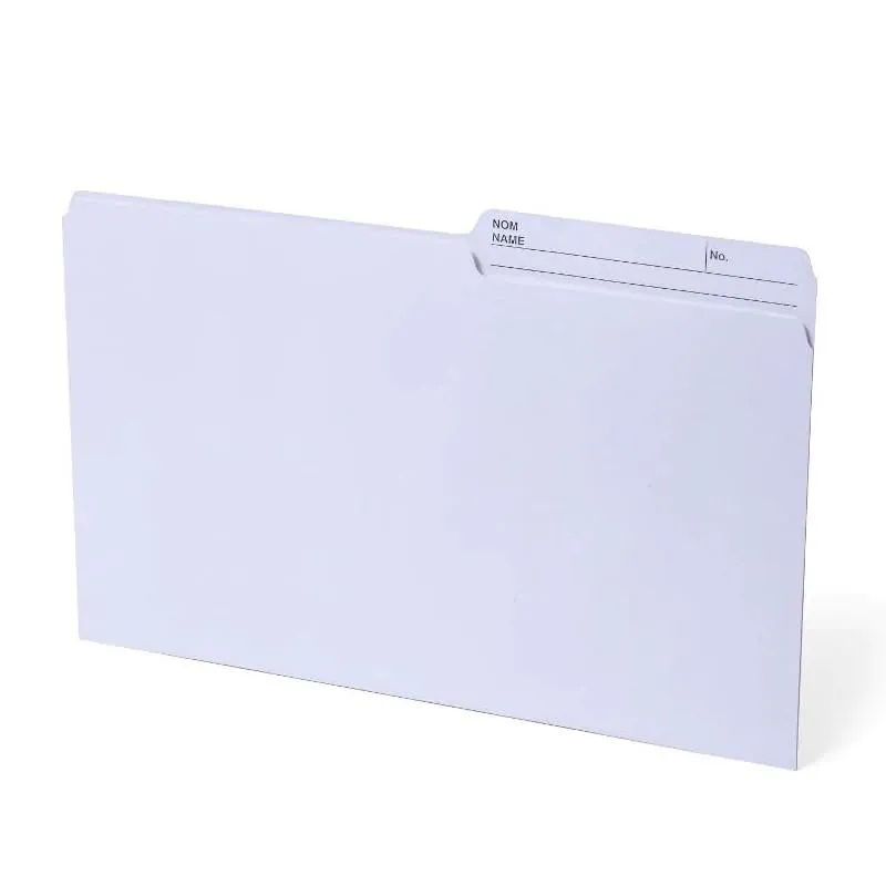 Continental File Folders Legal Sized 10pk Ivory White