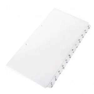 Cumberland Business Card File Junior A-Z Index Refill