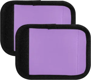 Custom Lavender Luggage Handle Wrap Cute Neon Suitcases Luggage Identifiers Unique Luggage Markers Tags for Travel, 2 Pack