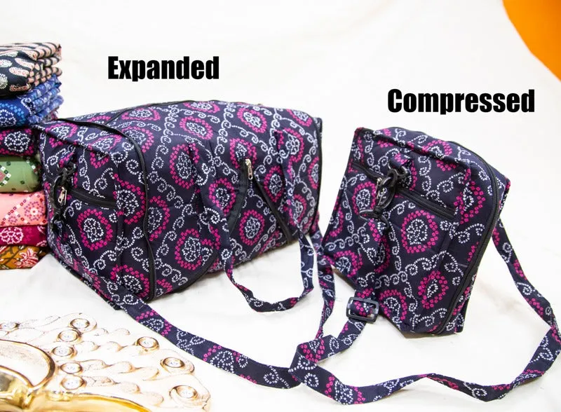 Expandable Shopping Cum Travel bags-SHB1076