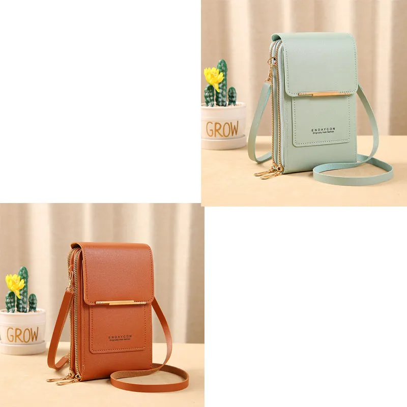 Factory Direct Sales Touch Screen Phone Bag Women's Messenger