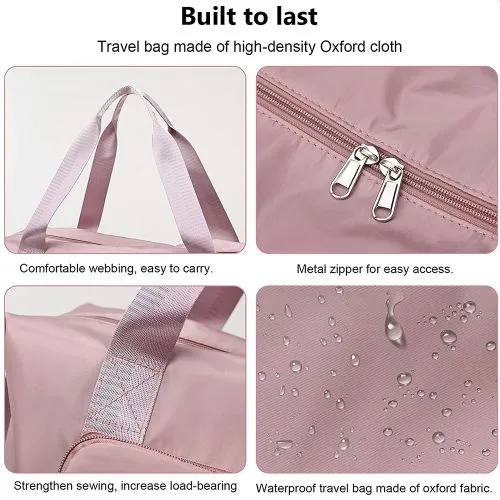 Folding Travel Duffle Bag  - Expandable Large Capacity