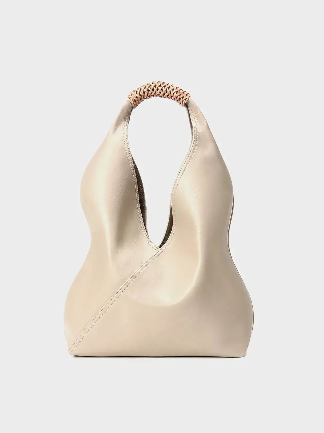 Genuine Leather Hobo Bag for Elegant Events