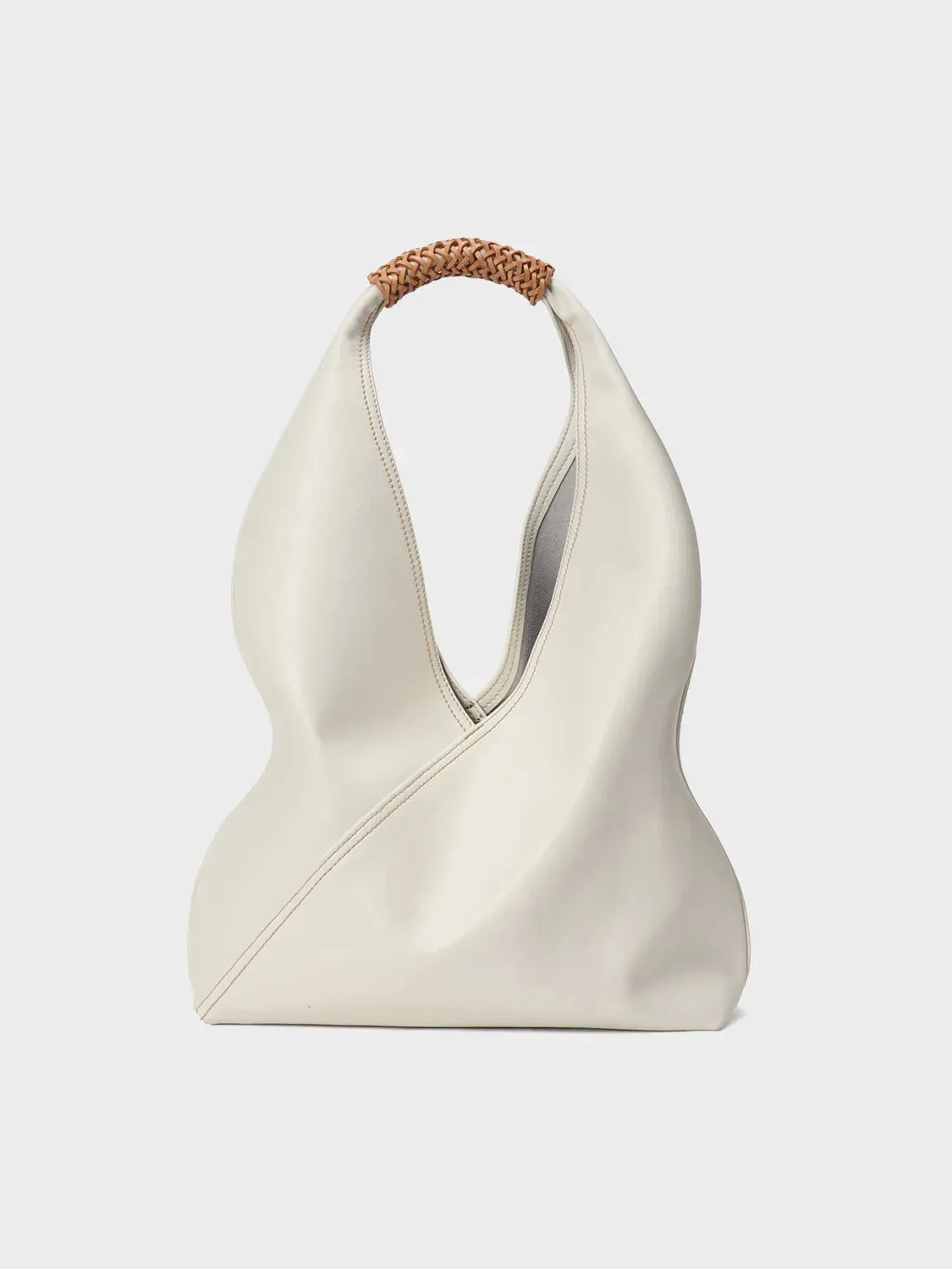 Genuine Leather Hobo Bag for Elegant Events