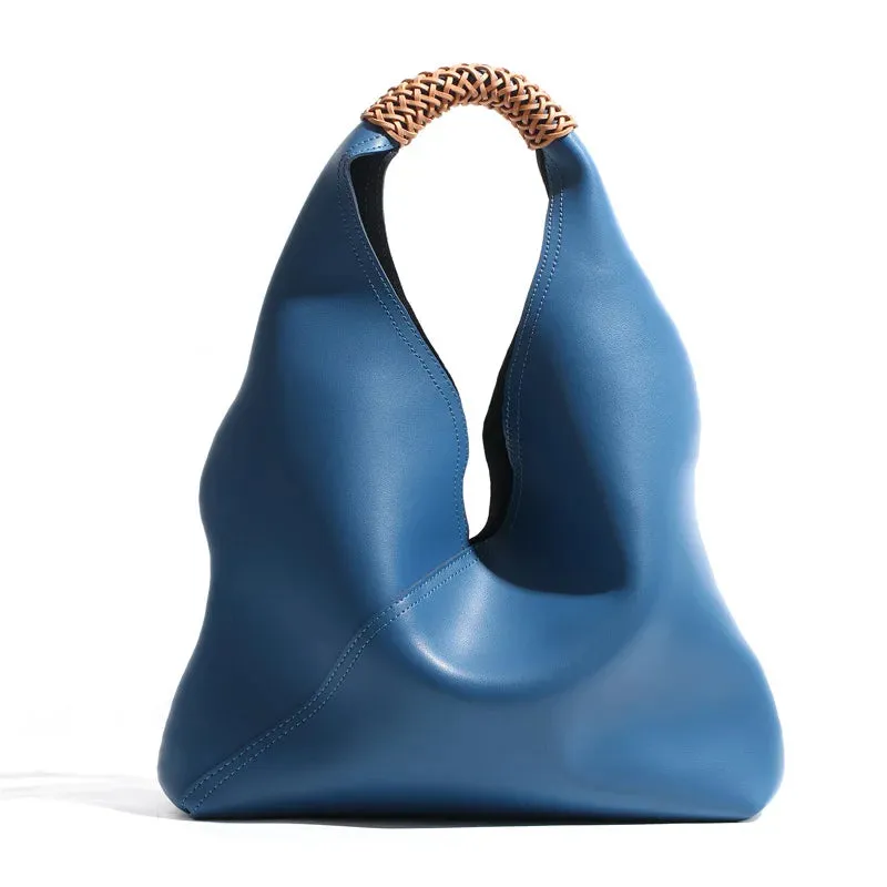 Genuine Leather Hobo Bag for Elegant Events