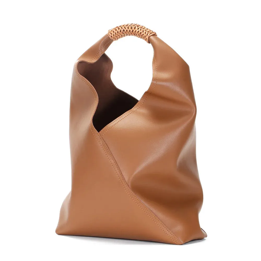 Genuine Leather Hobo Bag for Elegant Events