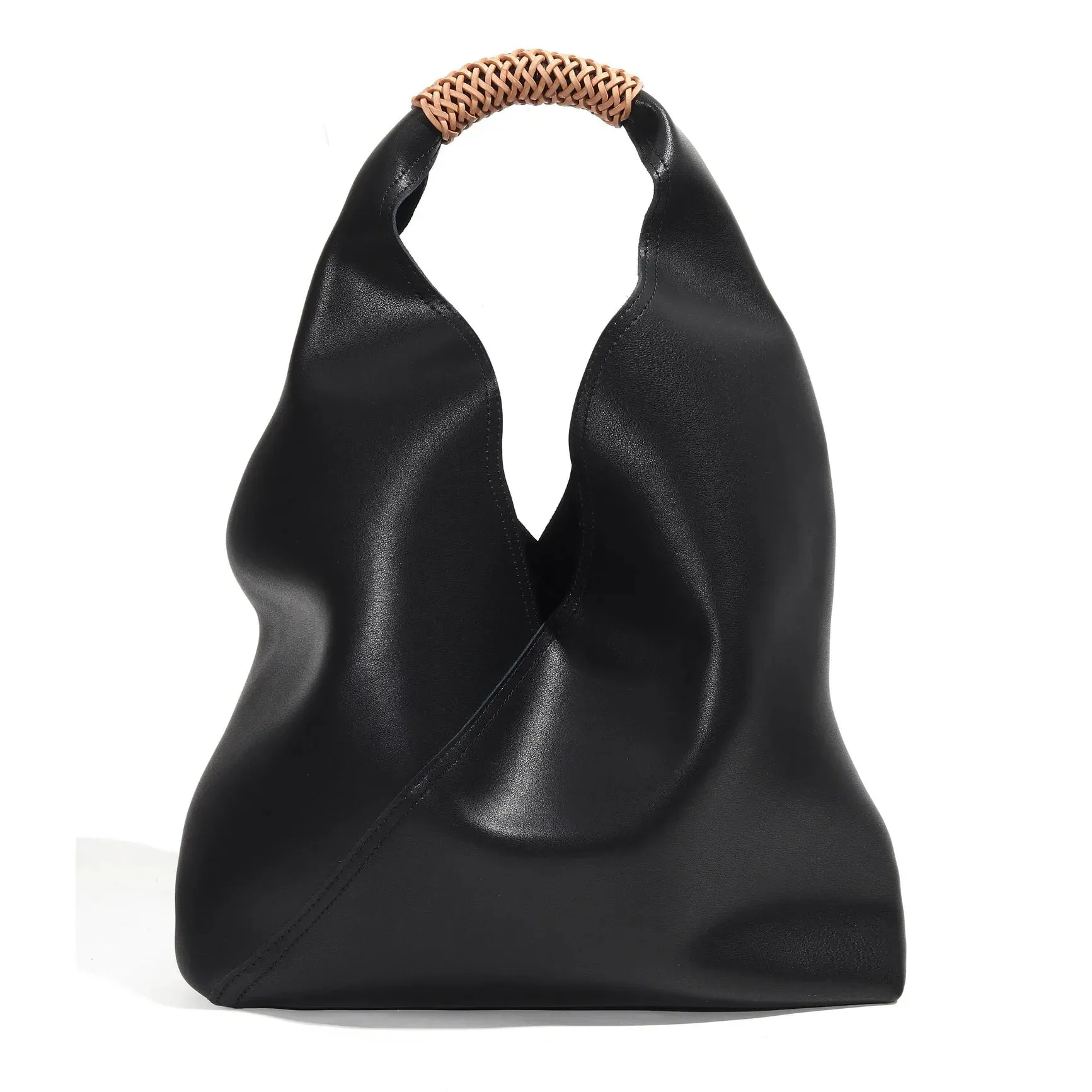 Genuine Leather Hobo Bag for Elegant Events