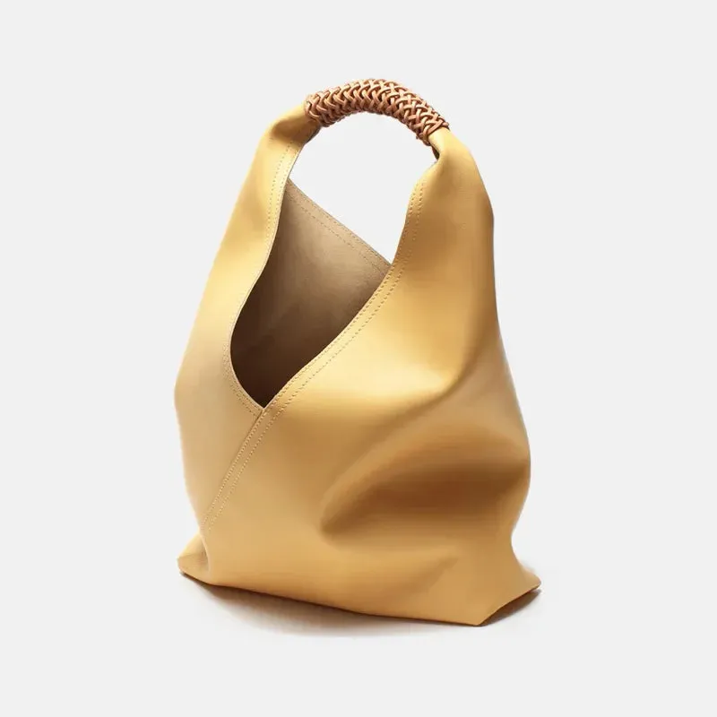 Genuine Leather Hobo Bag for Elegant Events