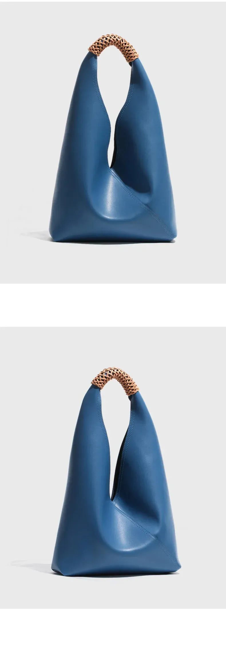 Genuine Leather Hobo Bag for Elegant Events