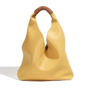 Genuine Leather Hobo Bag for Elegant Events