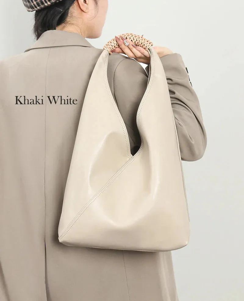 Genuine Leather Hobo Bag for Elegant Events