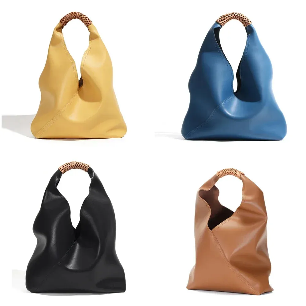 Genuine Leather Hobo Bag for Elegant Events