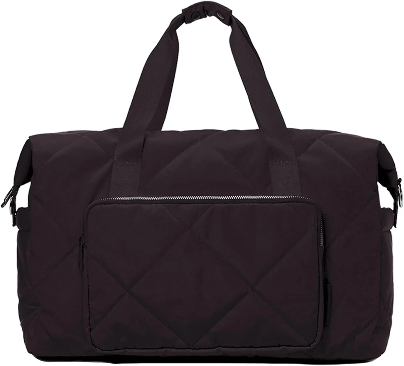 Gym Bag for Women, Duffle Bag for Travel Lightweight Carry on Weekender Duffel (18Inch & 23L Black)