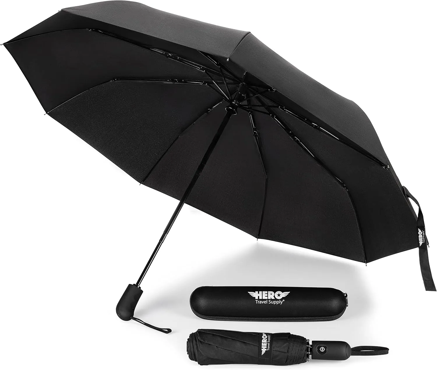 HERO Travel Umbrella  Windproof, Compact and Portable