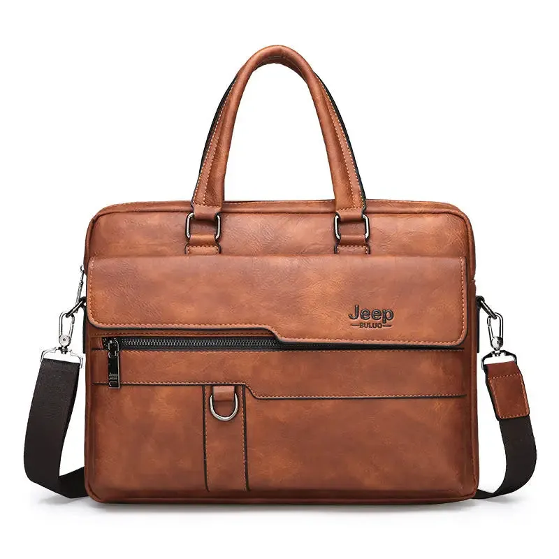 JEEP Leather - Men's Briefcases