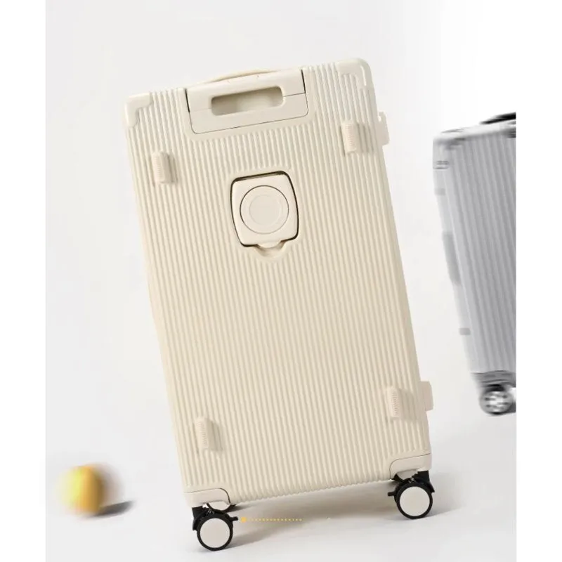 Karry On 28" Large Capacity ABS PC Travel Bag with Break System Wheels