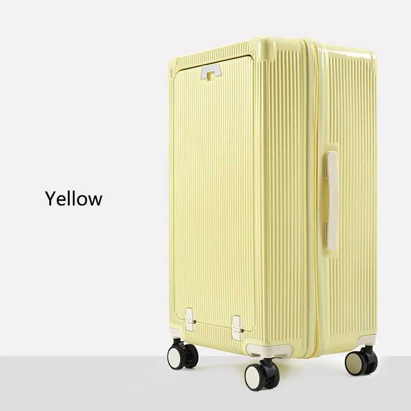 Karry On 28" Large Capacity ABS PC Travel Bag with Break System Wheels
