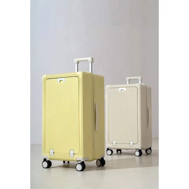 Karry On 28" Large Capacity ABS PC Travel Bag with Break System Wheels