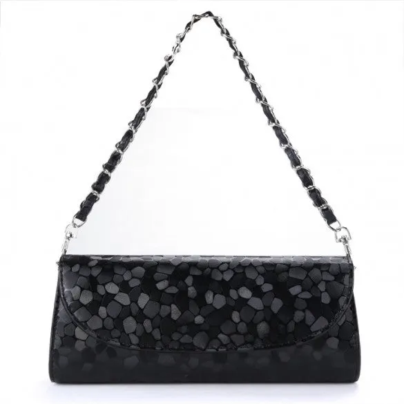 New Fashion Women Synthetic Leather Chain Bag Handbags Evening Bag