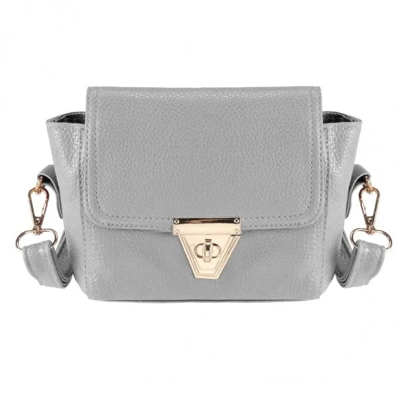 New Korean Retro Women Metal Buckle Mini Tote Shoulder Bag