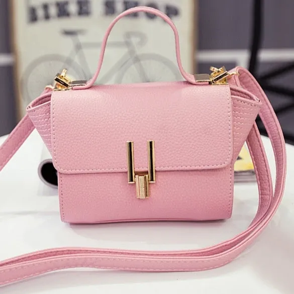 New Women Handbag Synthetic Leather Flap Bag Casual Party Soft Shoulder Bag Messenger Bag