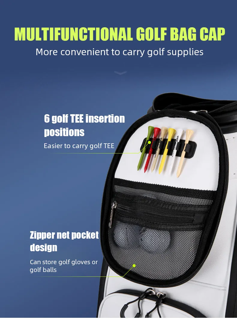 PGM QB098 golf club travel bag TPU waterproof custom logo golf bag with wheel