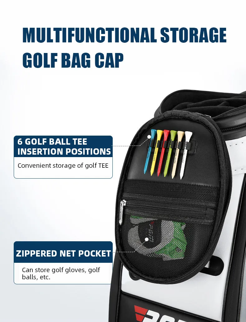 PGM QB099 wheel travel golf bag custom waterproof custom logo golf bag