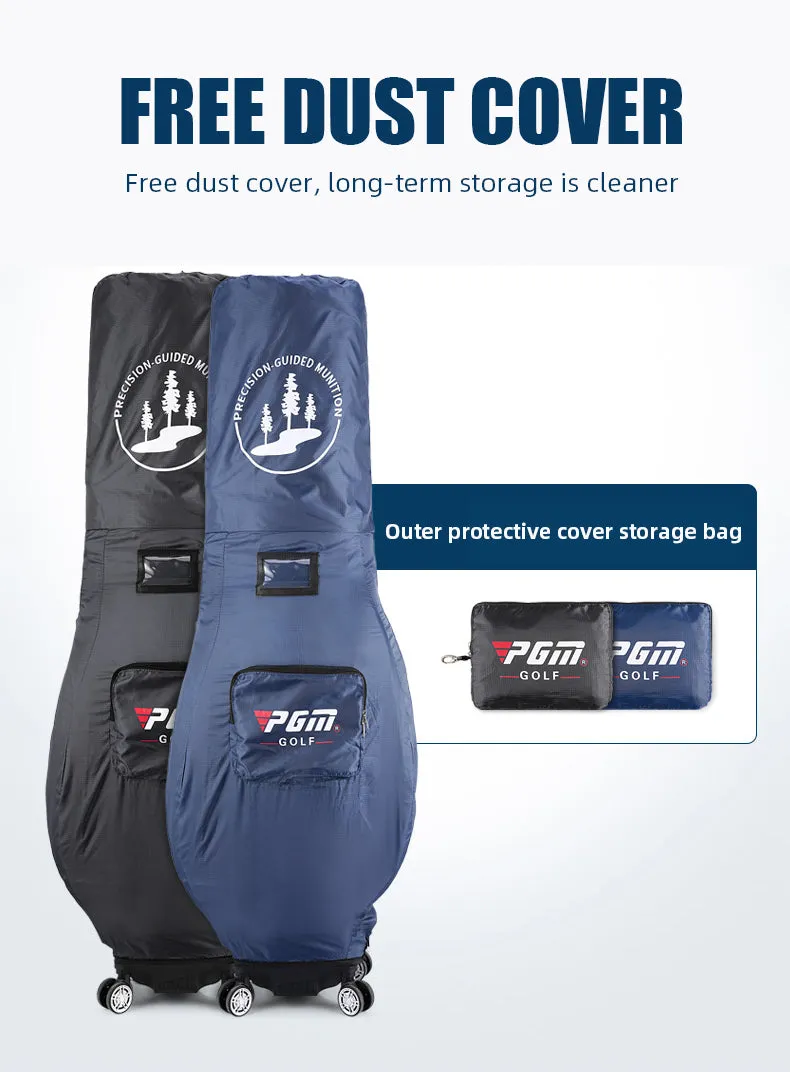PGM QB099 wheel travel golf bag custom waterproof custom logo golf bag