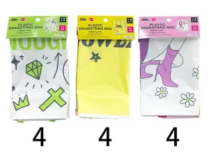 Plastic Drawstring Bag  Double Layer