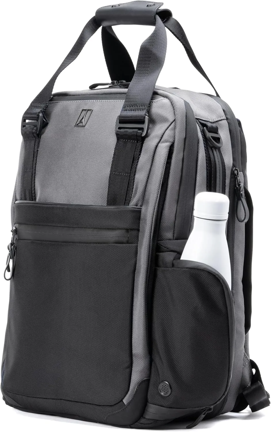 Travelpro Altitude Medium Expandable Travel Laptop Backpack 25-30L, 16 Inch Laptop, Water Resistant, Work, Business, Men and Women, Falcon Grey