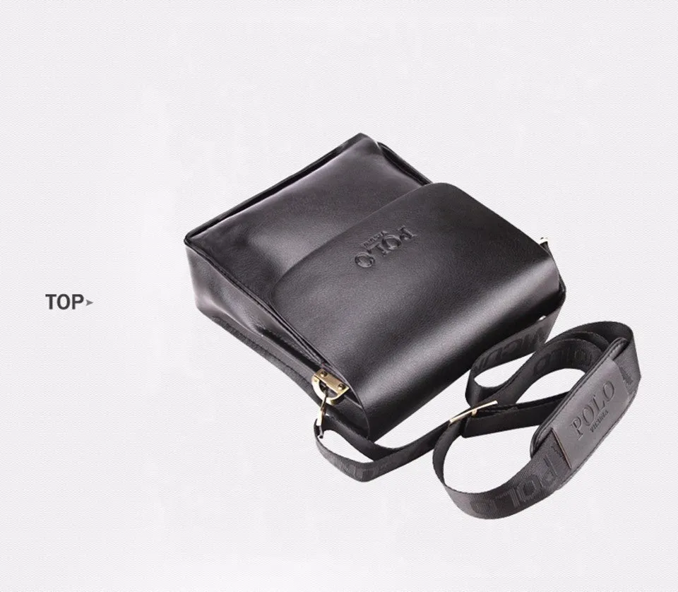VICUNA POLO Famous Brand Leather Men Bag Casual Business Leather Mens Messenger Bag Vintage Men's Crossbody Bag bolsas male