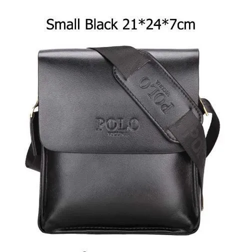 VICUNA POLO Famous Brand Leather Men Bag Casual Business Leather Mens Messenger Bag Vintage Men's Crossbody Bag bolsas male
