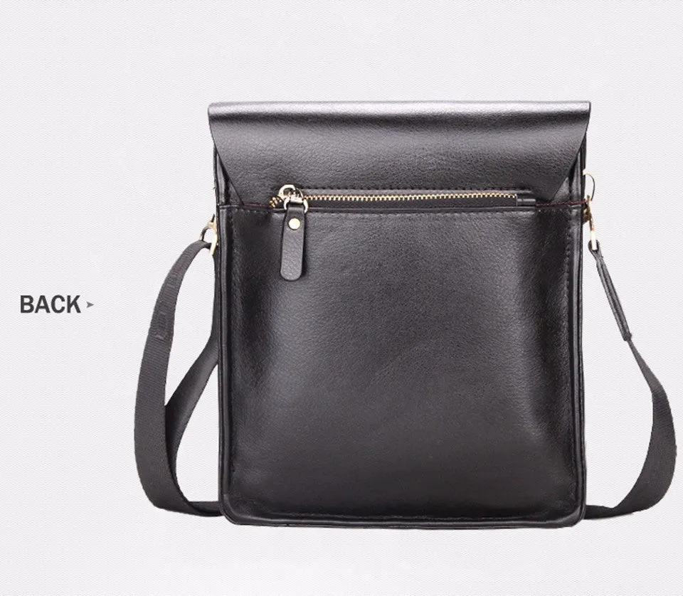 VICUNA POLO Famous Brand Leather Men Bag Casual Business Leather Mens Messenger Bag Vintage Men's Crossbody Bag bolsas male